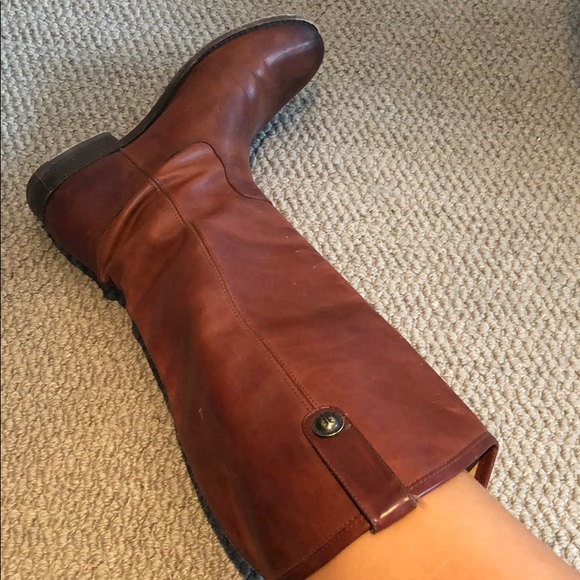 COPY - Frye Melissa Button Lug Tall Boots - Picture 4 of 5